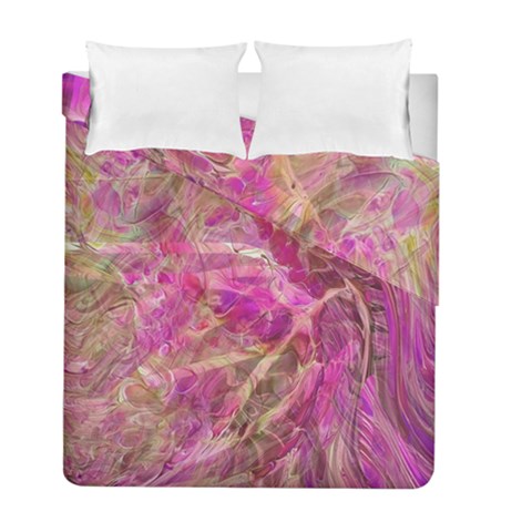 Pink blend Duvet Cover Double Side (Full/ Double Size) from ArtsNow.com
