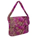 Pink blend Buckle Messenger Bag