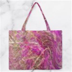 Pink blend Zipper Medium Tote Bag
