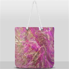 Full Print Rope Handle Tote (Large) 
