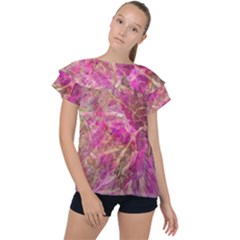 Ruffle Collar Chiffon Blouse 