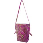 Pink blend Folding Shoulder Bag