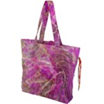 Pink blend Drawstring Tote Bag