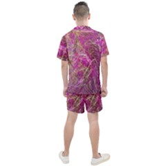 Men s Mesh T-Shirt and Shorts Set 