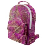 Pink blend Flap Pocket Backpack (Small)