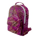 Pink blend Flap Pocket Backpack (Large)