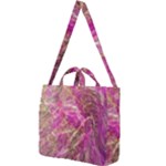 Pink blend Square Shoulder Tote Bag