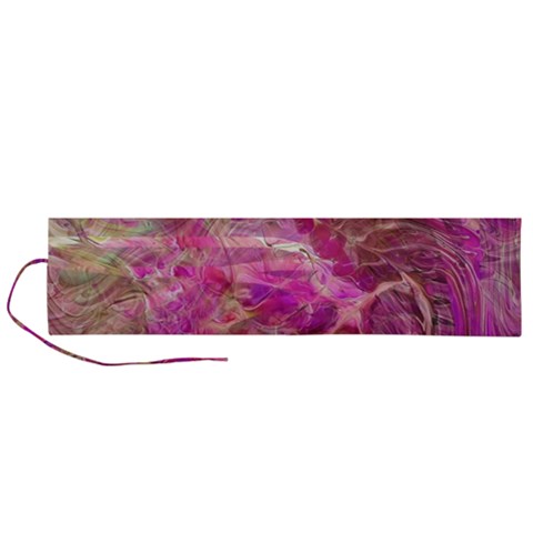 Pink blend Roll Up Canvas Pencil Holder (L) from ArtsNow.com