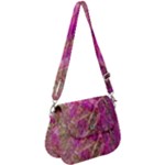 Pink blend Saddle Handbag