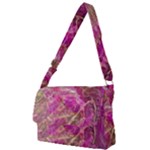 Pink blend Full Print Messenger Bag (L)