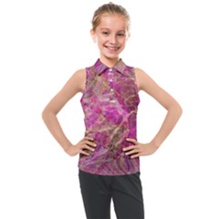 Kids  Sleeveless Polo T-Shirt 