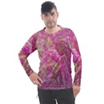 Pink blend Men s Pique Long Sleeve T-Shirt