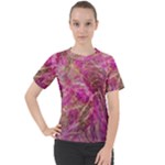 Pink blend Women s Sport Raglan T-Shirt