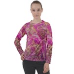 Pink blend Women s Long Sleeve Raglan T-Shirt