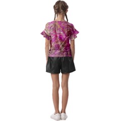 Kids  Cut Out Flutter Sleeves 