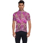 Pink blend Men s Short Sleeve Cycling Jersey