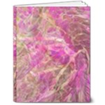 Pink blend 7  x 9  Hardcover Notebook