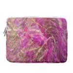 Pink blend 14  Vertical Laptop Sleeve Case With Pocket