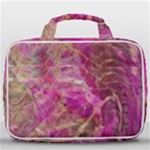 Pink blend Travel Toiletry Bag With Hanging Hook