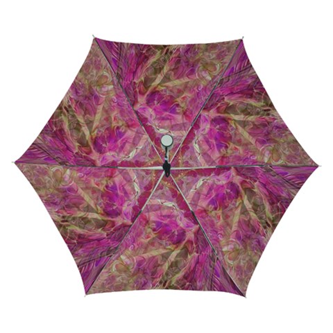 Pink blend Automatic Folding Umbrella with Case (Small) from ArtsNow.com