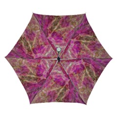 Pink blend Automatic Folding Umbrella with Case (Small) from ArtsNow.com