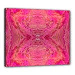Pink Pour  Canvas 24  x 20  (Stretched)