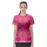 Pink Pour  Women s Sport Mesh T-Shirt