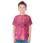 Pink Pour  Kids  Cotton T-Shirt