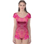 Pink Pour  Boyleg Leotard 