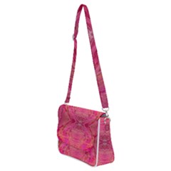 Shoulder Bag with Back Zipper 