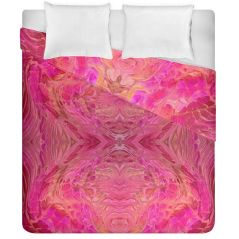 Pink Pour  Duvet Cover Double Side (California King Size) from ArtsNow.com