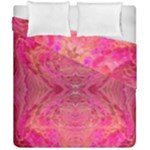 Pink Pour  Duvet Cover Double Side (California King Size)