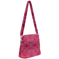 Zipper Messenger Bag 