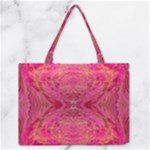 Pink Pour  Zipper Medium Tote Bag
