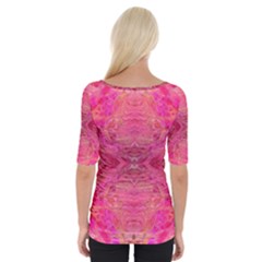 Wide Neckline T-Shirt 