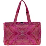Pink Pour  Canvas Work Bag