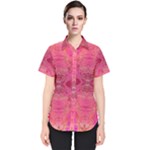 Pink Pour  Women s Short Sleeve Shirt