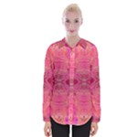 Pink Pour  Womens Long Sleeve Shirt