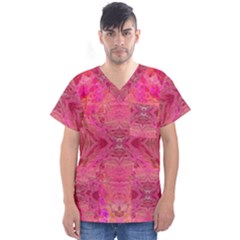 Men s V-Neck Scrub Top 