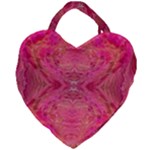 Pink Pour  Giant Heart Shaped Tote