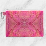 Pink Pour  Canvas Cosmetic Bag (XL)