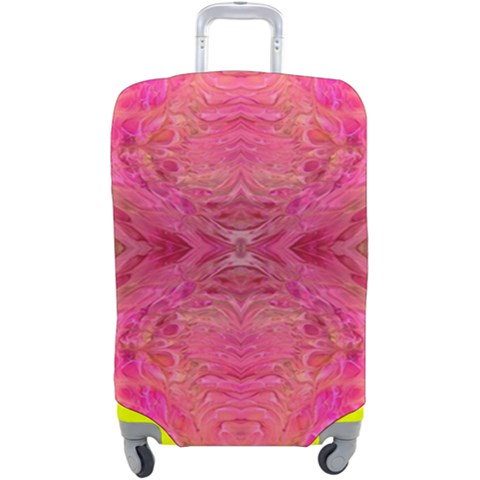 Pink Pour  Luggage Cover (Large) from ArtsNow.com