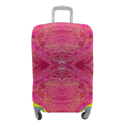 Pink Pour  Luggage Cover (Small) from ArtsNow.com