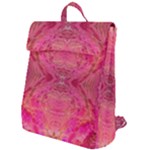 Pink Pour  Flap Top Backpack