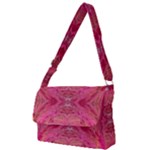 Pink Pour  Full Print Messenger Bag (S)