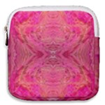 Pink Pour  Mini Square Pouch