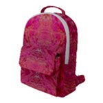 Pink Pour  Flap Pocket Backpack (Large)