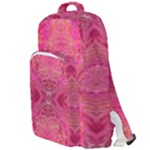 Pink Pour  Double Compartment Backpack