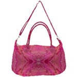 Pink Pour  Removable Strap Handbag