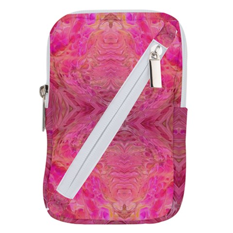 Pink Pour  Belt Pouch Bag (Large) from ArtsNow.com